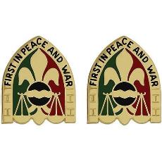 170th Military Police Battalion Unit Crest (First in Peace and War)